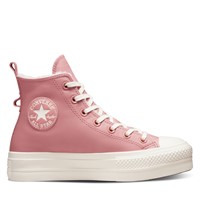 Women's Chuck Taylor Lift Hi Sneakers in Rust Pink
