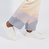 Alternate view of Women's Ace Leather Sneakers in White