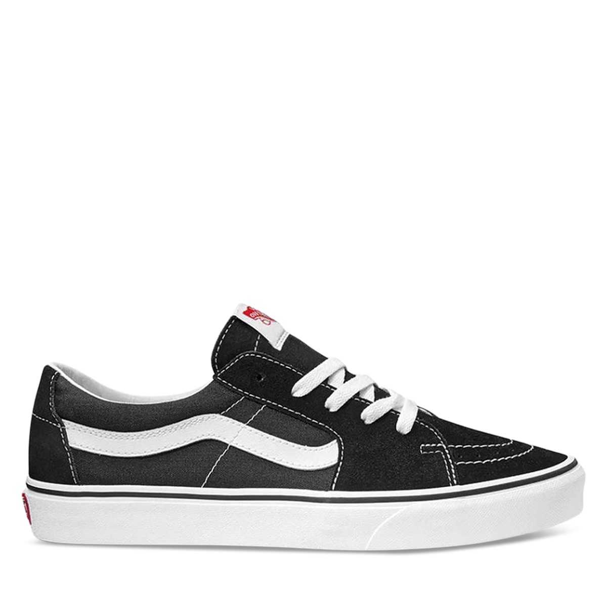 SK8-Low Sneakers in Black/White