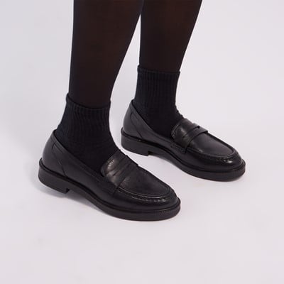 Women's Miya Loafers in Black Alternate View