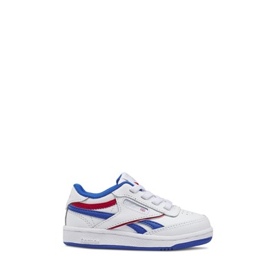 Toddler's Club C Revenge Sneakers in White/Blue/Red