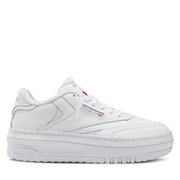 Women's Club C Double Extra Plaform Sneakers in White