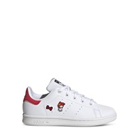 Little Kids' Hello Kitty Stan Smith Sneakers in White/Red