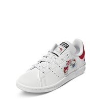 Little Kids' Hello Kitty Stan Smith Sneakers in White/Red Alternate View