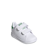 Toddler's Stan Smith Sneakers in White/Green Alternate View