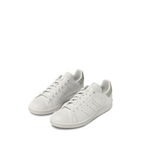 Women's Stan Smith Sneakers in White/Green/Silver Alternate View