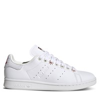 Women's Stan Smith Sneakers in White/Grey