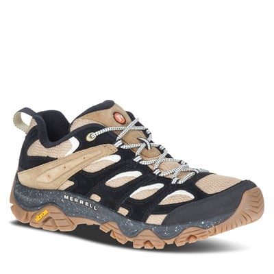 Men's Moab 3 Hiking Shoes in Black/Beige Alternate View