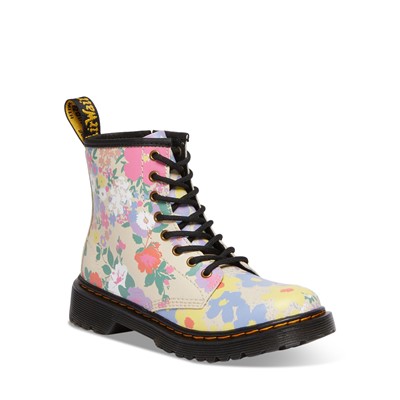 Little Kids' 1460 Lace-Up Boots in Multicolor Floral Alternate View
