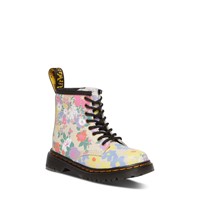 Toddler's 1460 Lace-Up Boots in Multicolor Floral Alternate View