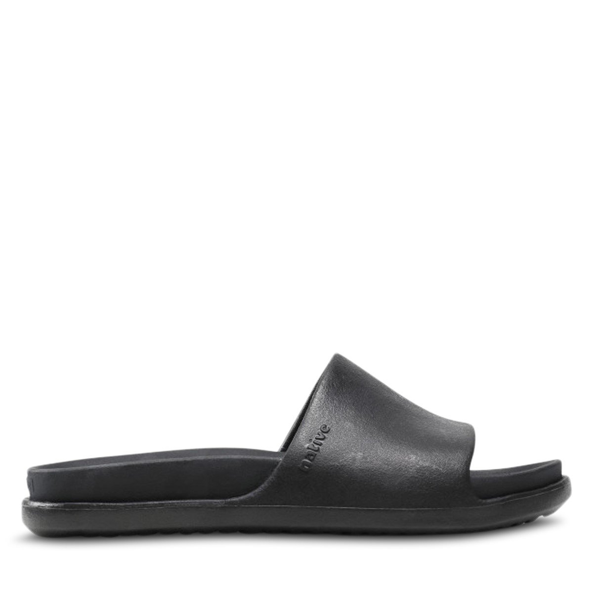 Spencer LX Slide Sandals in Black