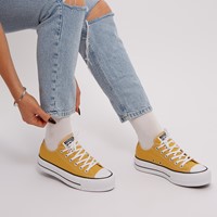 Women's Chuck Taylor Lift Sneakers in Yellow Alternate View