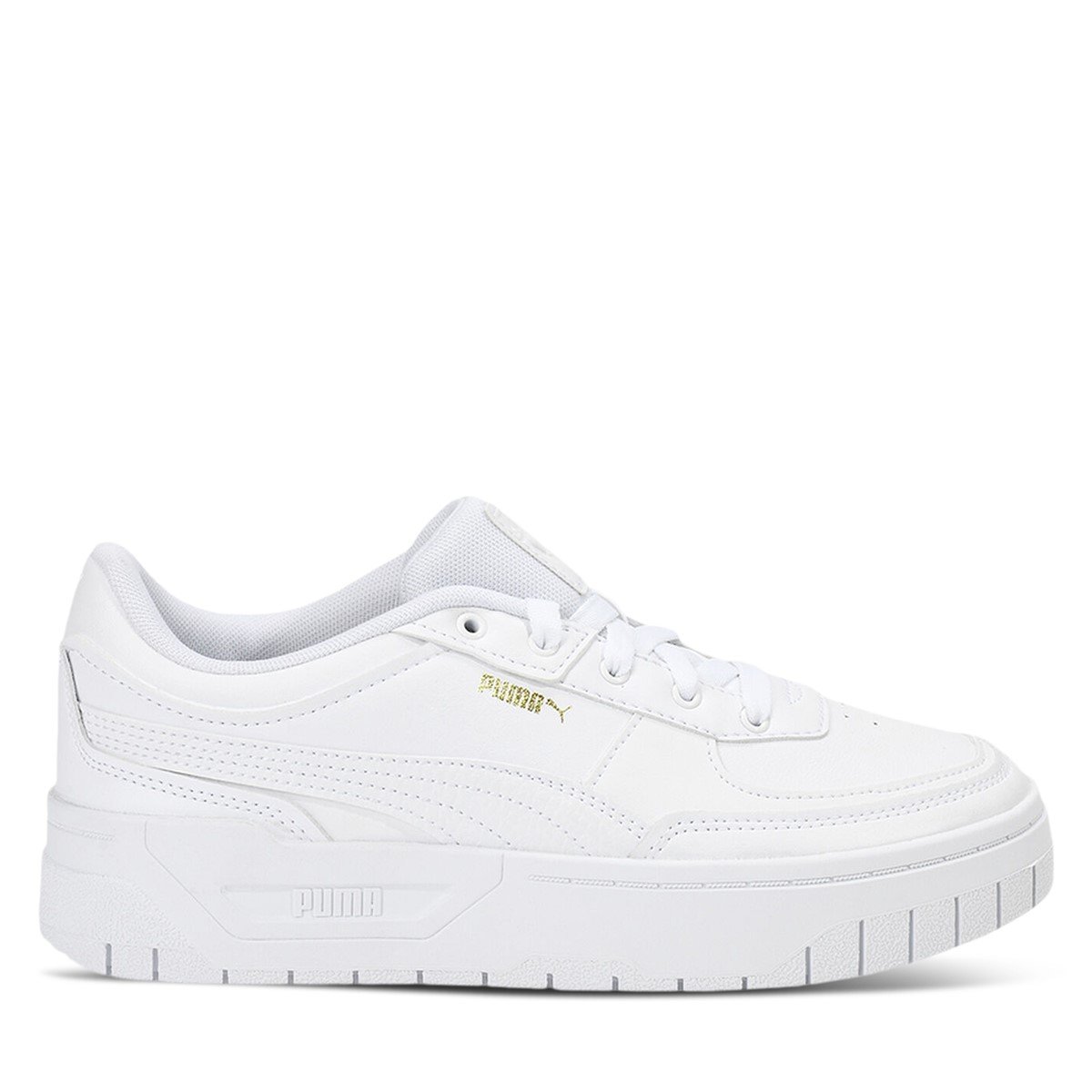 Women's Cali Dream Leather Platform Sneakers in White