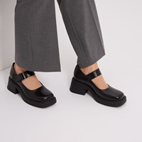 Women's Dorah Mary Jane Heels in Black Alternate View