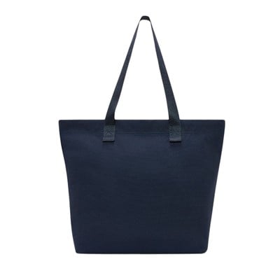 Canvas Sneaker Graphic Tote Bag in Navy Alternate View