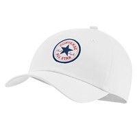 All Star Patch Baseball Cap in White