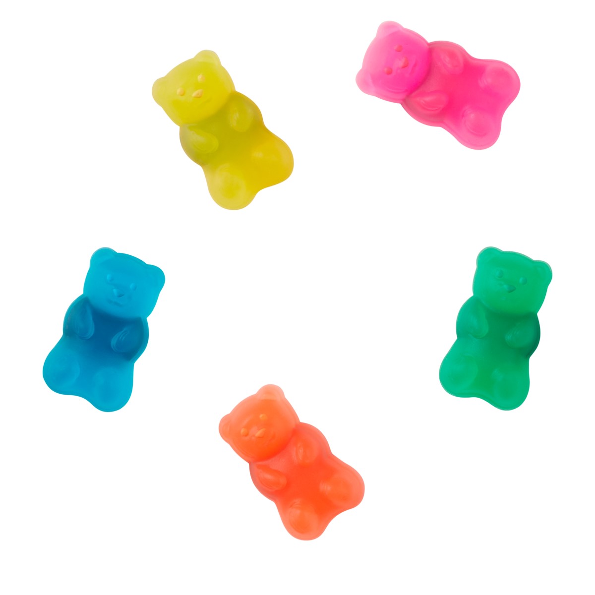 Multicolor Candy Bear Jibbitz
