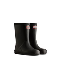 Toddler's First Classic Rain Boots in Black Alternate View