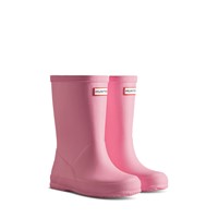 Toddler's First Classic Rain Boots in Pink Alternate View