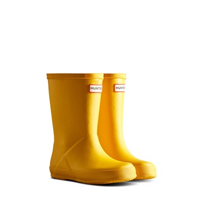 Premières bottes de pluie classiques jaunes pour tout-petits Alternate View
