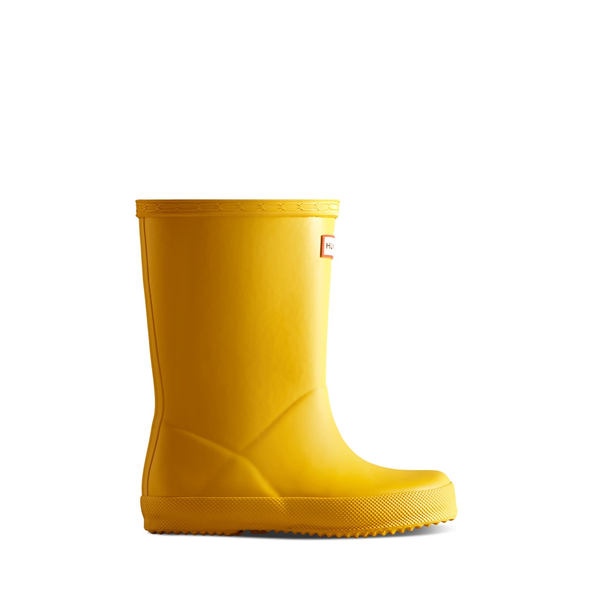 Premières bottes de pluie classiques jaunes pour tout-petits