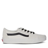 Men's SK8-Low Vintage Pop Sneakers in Off-White/Black