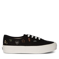 Women's Mystical Embroidery Authentic VR3 Sneakers in Black