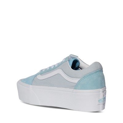 Platform hot sale blue vans