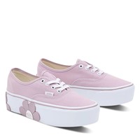 Authentic Stackform Platform Sneakers in Lilac Alternate View
