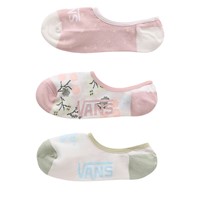 Three Pack Micro Ditsy Canoodle Socks in White/Pink/Green