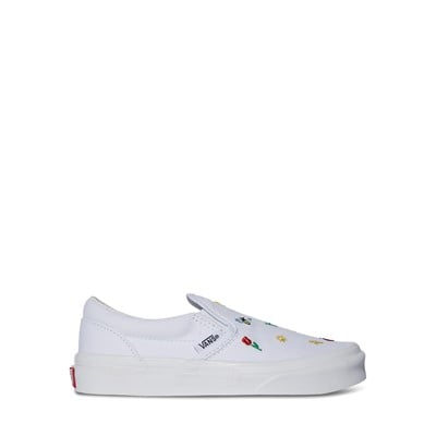 Little Kids' Garden Party Classic Slip-On Shoes in White