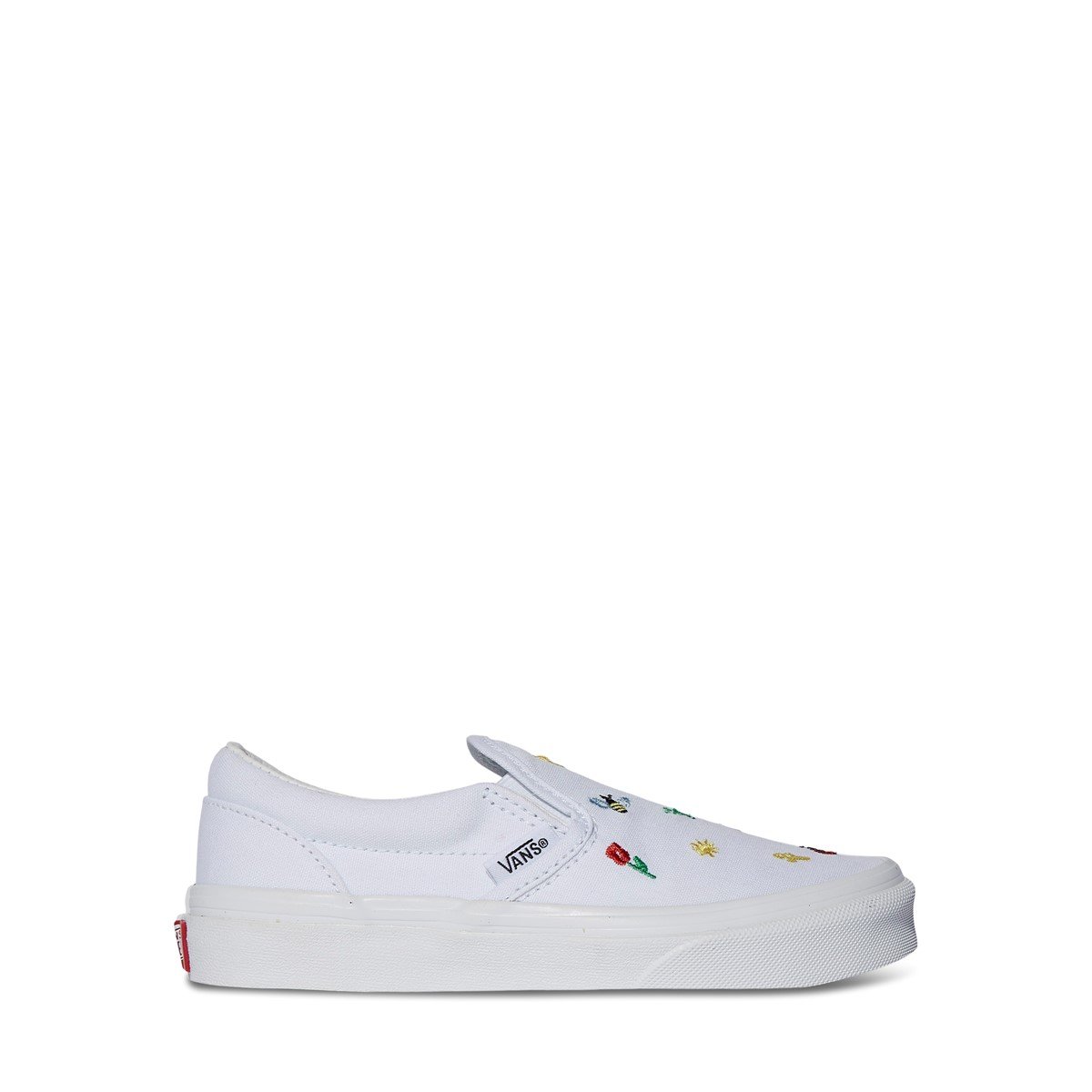 Little Kids' Garden Party Classic Slip-On Shoes in White
