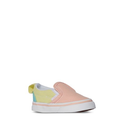 Chaussures Slip-On pêche, jaunes et blanches pour tout-petits Alternate View