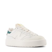 CT302 Platform Sneakers in Off-White/Teal Alternate View