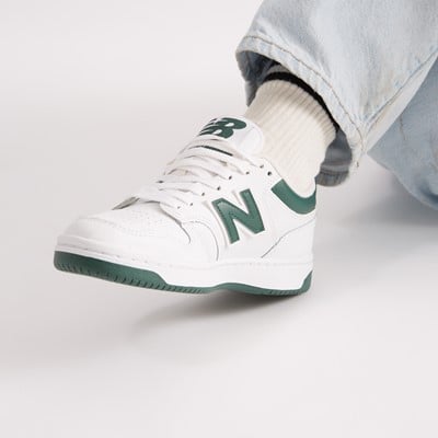 BB480 Sneakers White/Green Alternate View