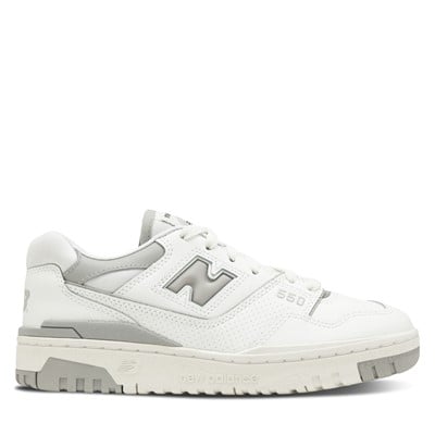 New Balance unisex 530 sneakers in white and pastel green