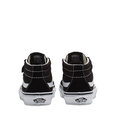 ミュージック s.a Little Kids' SK8-Mid Reissure V Sneakers in Black/White