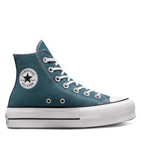 Baskets Chuck Taylor Lift Hi sarcelle pour femmes