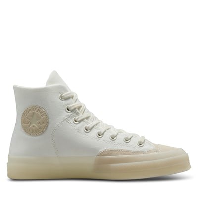 Chuck 70 Marquis Hi Sneakers in White/Ivory