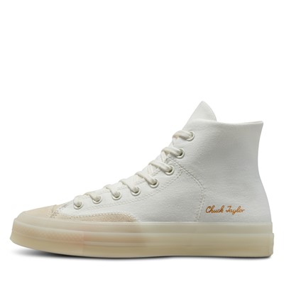 Cream colored high top hot sale converse