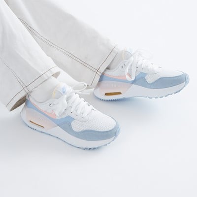 Women's Air Max SYSTM Sneakers in White/Blue/Pink Alternate View