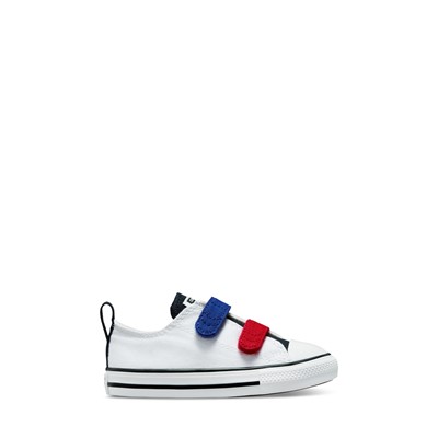 Toddler's Chuck Taylor 2V Sneakers in White/Blue/Red