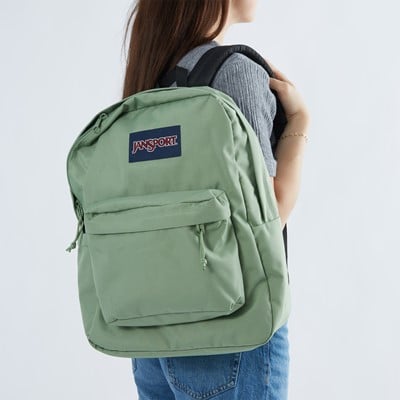 Superbreak PLUS Backpack in Green Alternate View