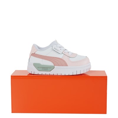 Toddler's Cali Dream Sneakers in White/Pink/Green Alternate View