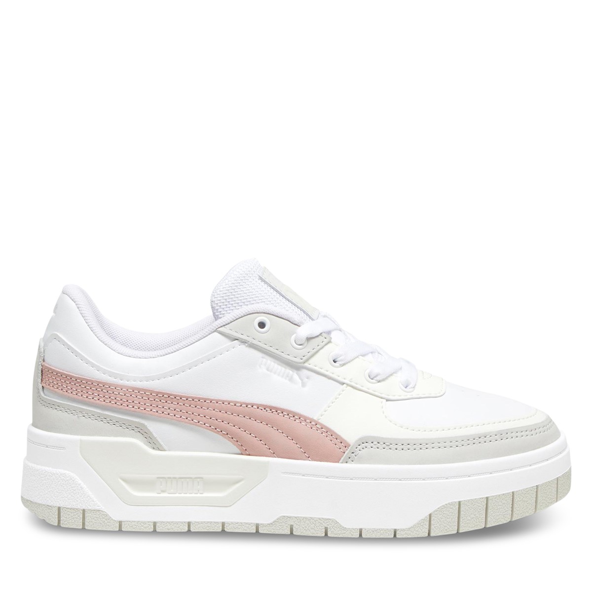 Women's Cali Dream Platform Sneakers in White/Grey/Pink