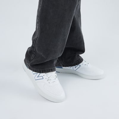 Men's CT 574 Sneakers in White/Blue Alternate View