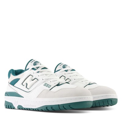 BB550 Sneakers in White/Teal Alternate View