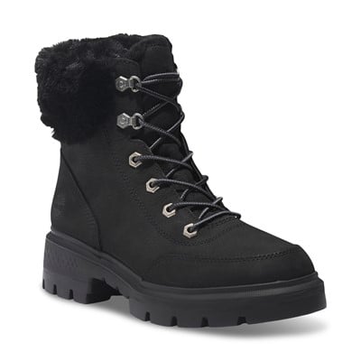 Women's Cortiney Valley Waterproof Mid Hiker Lace-Up Boots in Black Alternate View
