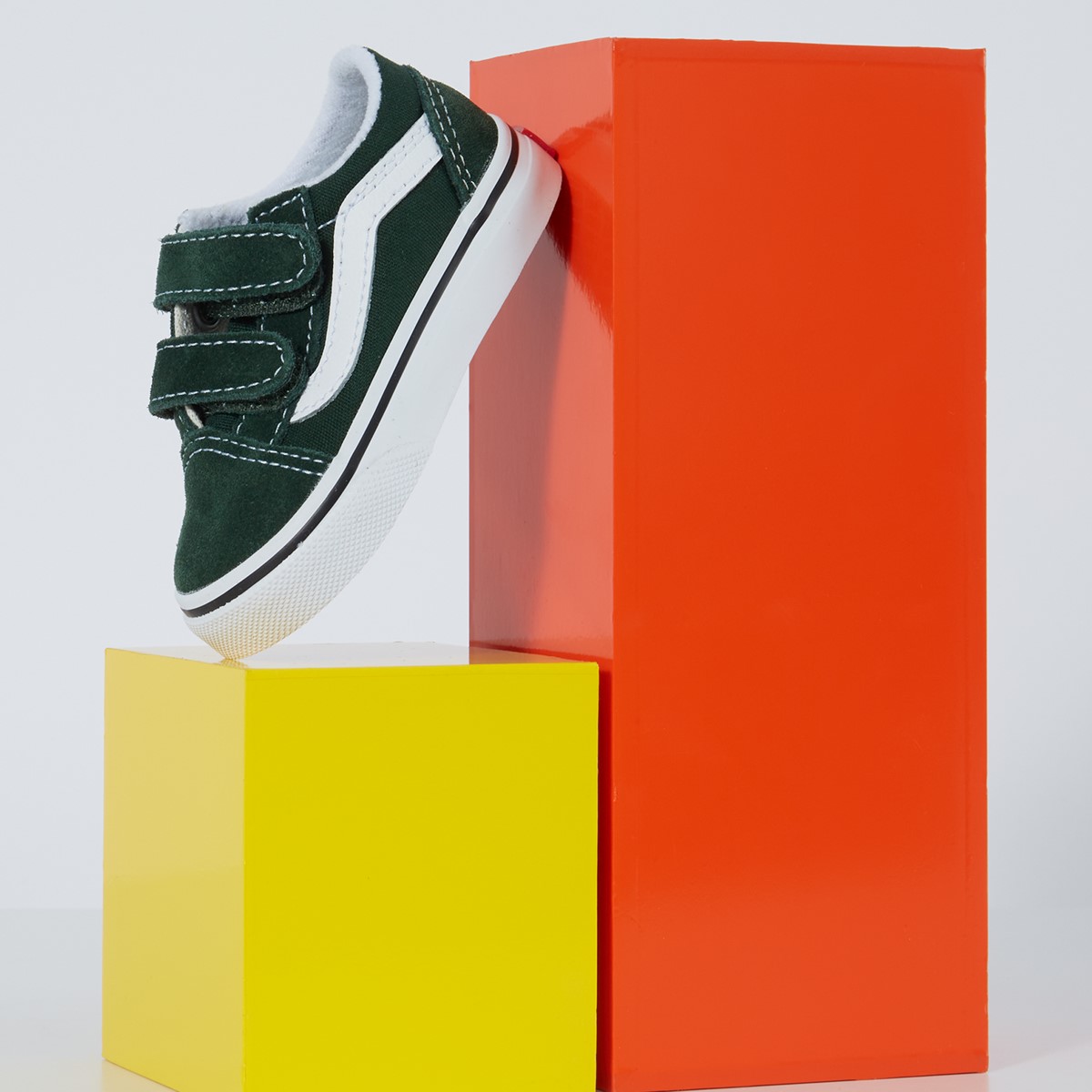 Green on sale vans velcro