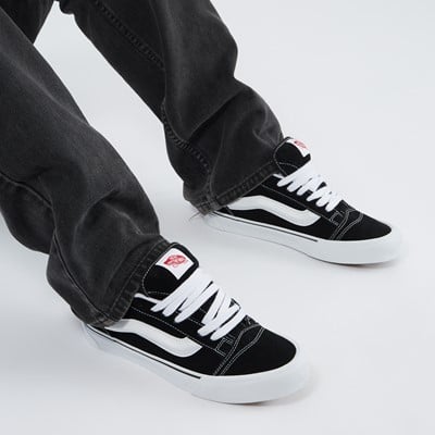 Knu Skool Sneakers in Black/White Alternate View